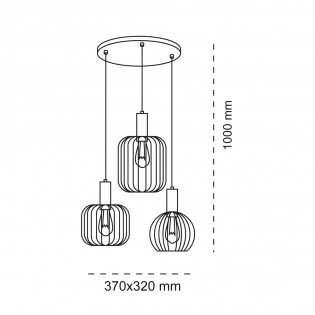 Pendant Lamp Sofis (3 lights)