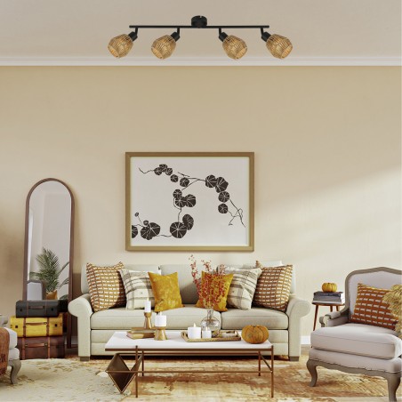 Ceiling strip Krabi (4 lights)