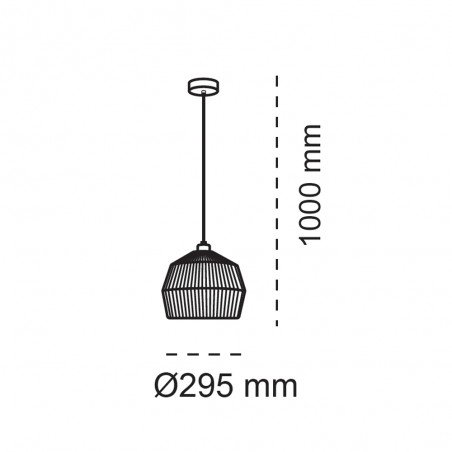 Pendant lamp Krabi