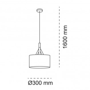 Pendant Lamp Abi 30