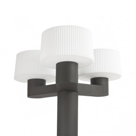 Post Light outdoor MUFFIN (3 lights)