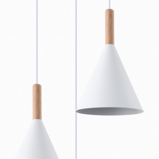Lámpara colgante Cala (3 luces)