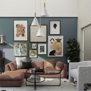 Pendant lamp Cala (3 lights)