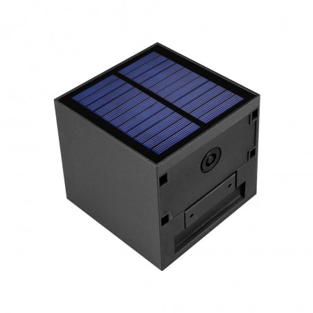 Outdoor LED Wall Lamp Open Solar (9W)