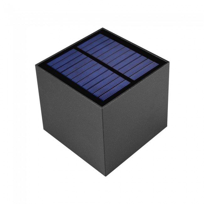 Outdoor LED Wall Lamp Open Solar (9W)