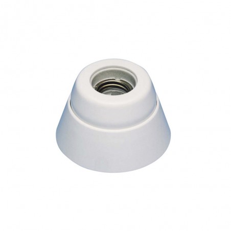 Lampholder E27 thread porcelain