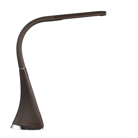 LED Desk Lamp with digital clock Pipo Brown (5W)