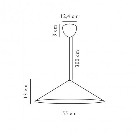Pendant Lamp Hill 55