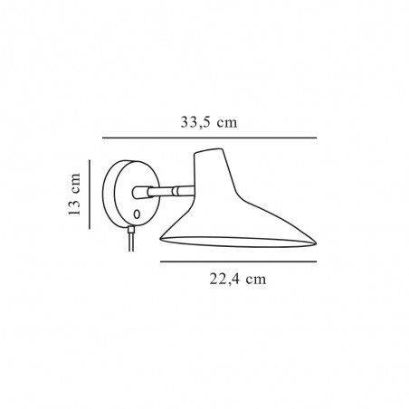 Wall Lamp Darci Short