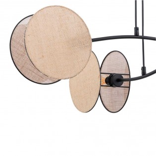 Ceiling lamp Letiva Natural (4 lights)