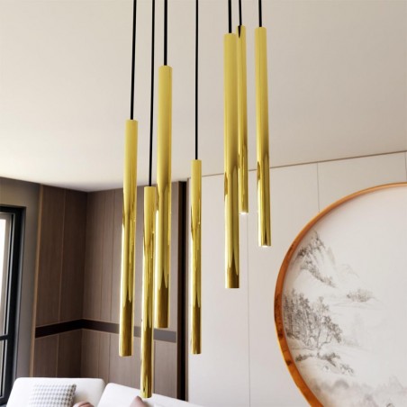 Ceiling lamp Selter Premium Gold (7 Lights)
