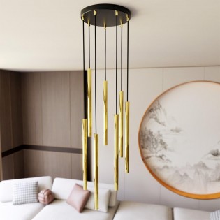 Ceiling lamp Selter Premium Gold (7 Lights)