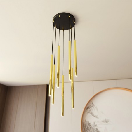 Ceiling lamp Selter Premium Gold (7 Lights)