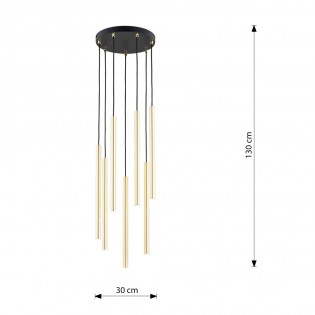 Ceiling lamp Selter Premium Gold (7 Lights)