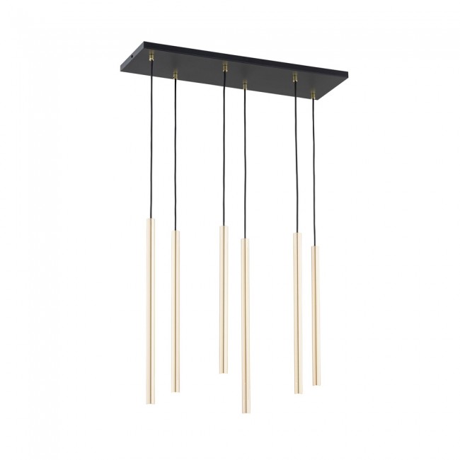Ceiling lamp Selter Gold (6 lights)