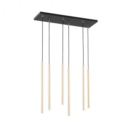 Ceiling lamp Selter Gold (6 lights)