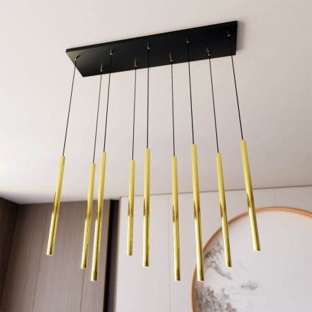 Lámpara de techo Seilter Oro (9 luces)