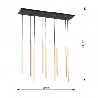 Lámpara de techo Seilter Oro (9 luces)