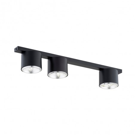 Ceiling track light Valeno Black (3 lights)