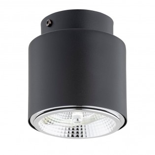 Ceiling spotlight Valeno Black