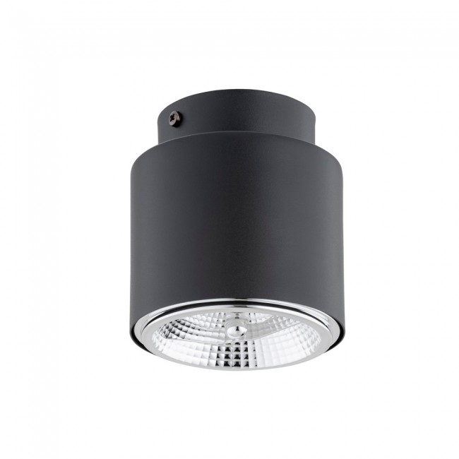 Ceiling spotlight Valeno Black