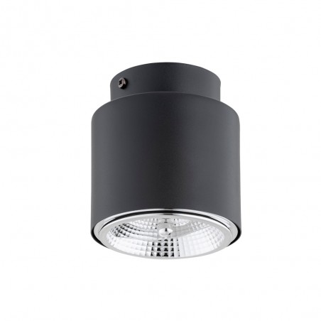 Ceiling spotlight Valeno Black
