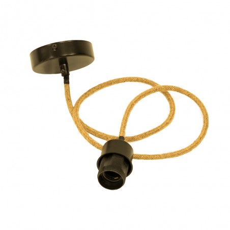Ceiling lamp holder E27 Rope