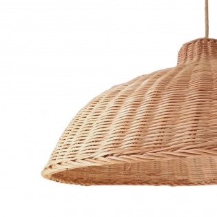 Rattan lampshade Lito Brown