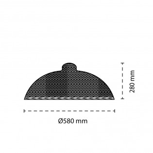 Rattan lampshade Lito Light