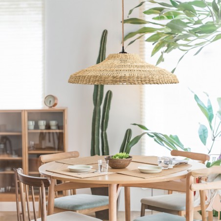 Seaweed lampshade Obi Medium