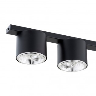 Ceiling track light Valeno Black (5 lights)