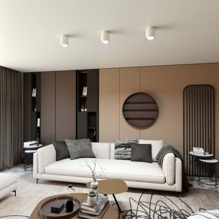 Ceiling spotlight Valeno White
