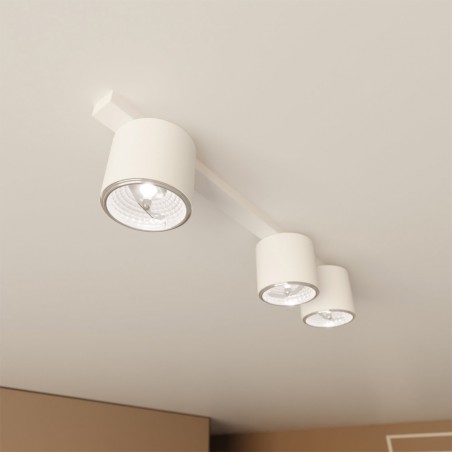 Ceiling track light Valeno White (3 lights)