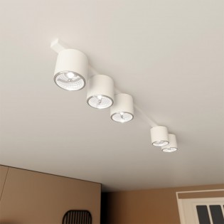 Regleta de techo Valeno Blanco (5 luces)