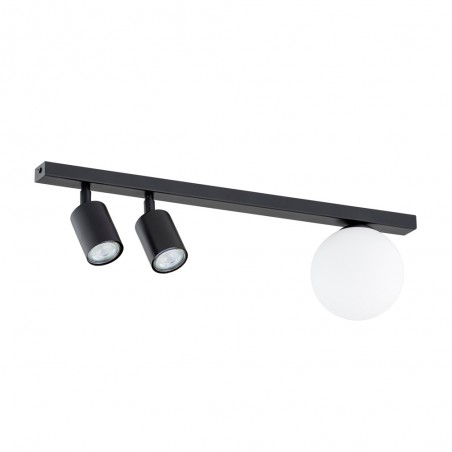 Ceiling track light Ponsel Black (3 lights)