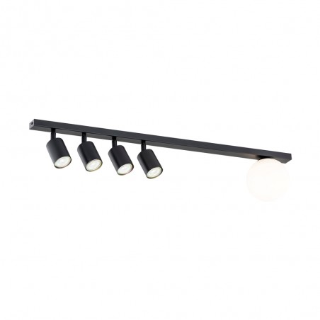 Ceiling track light Ponsel Black (5 lights)