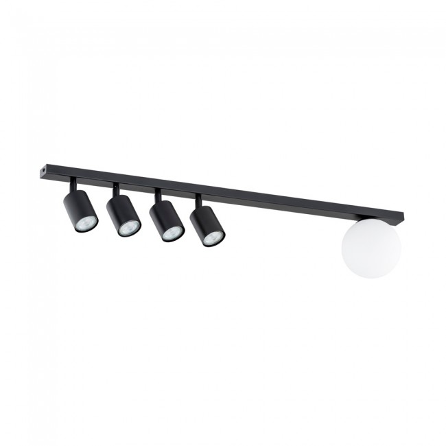 Ceiling track light Ponsel Black (5 lights)