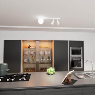 Ceiling track light Ponsel White (3 lights)