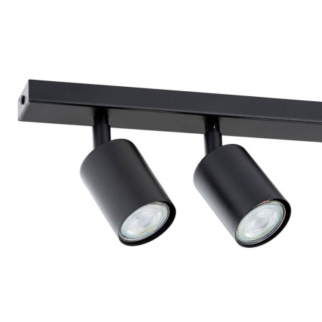 Ceiling track light Dongor Black (6 lights)