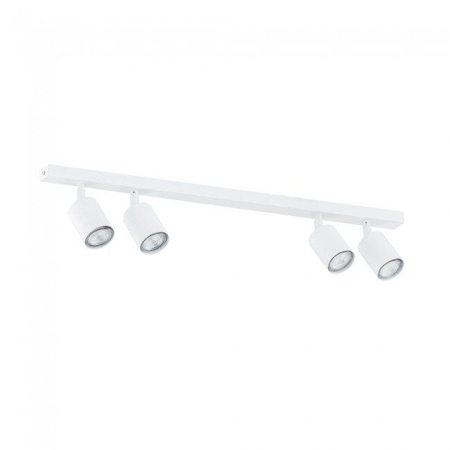 Ceiling track light Dongor White (4 lights)