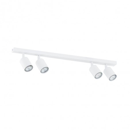 Ceiling track light Dongor White (4 lights)