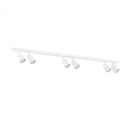 Ceiling track light Dongor White (6 lights)