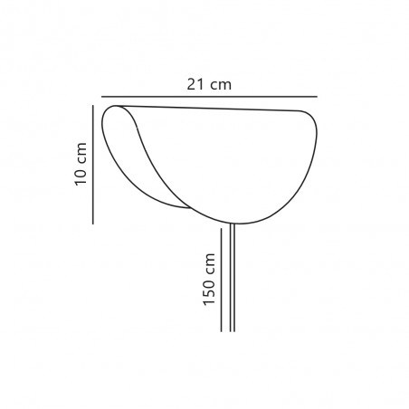 Aplique de pared Model 2110