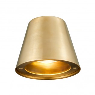 Outdoor wall lamp Aleria Brass