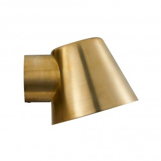 Outdoor wall lamp Aleria Brass