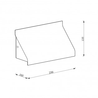Outdoor wall lamp Tadas