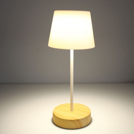 Sora Wood Dim LED Tischlampe (3W)