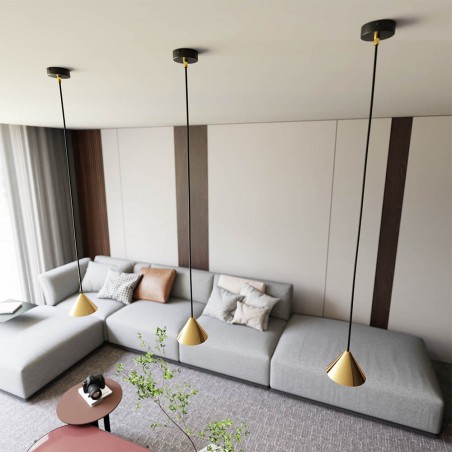 Ceiling lamp Lout Gold