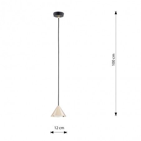 Ceiling lamp Lout Gold