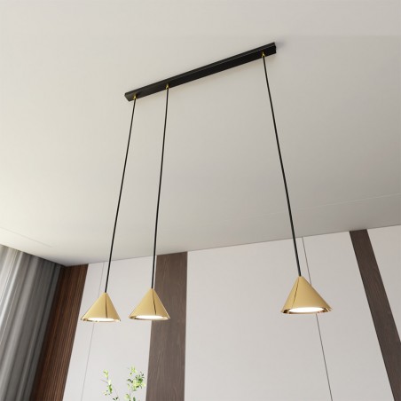 Ceiling lamp Lout Gold (3 lights)